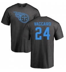 NFL Nike Tennessee Titans #24 Kenny Vaccaro Ash One Color T-Shirt