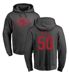 NFL Nike San Francisco 49ers #50 Brock Coyle Ash One Color Pullover Hoodie