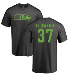 NFL Nike Seattle Seahawks #37 Tre Flowers Ash One Color T-Shirt