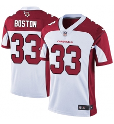 Youth Nike Arizona Cardinals #33 Tre Boston White Vapor Untouchable Limited Player NFL Jersey