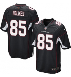 Men's Nike Arizona Cardinals #85 Gabe Holmes Game Black Alternate NFL Jersey