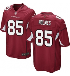 Men's Nike Arizona Cardinals #85 Gabe Holmes Game Red Team Color NFL Jersey