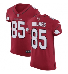Men's Nike Arizona Cardinals #85 Gabe Holmes Red Team Color Vapor Untouchable Elite Player NFL Jersey
