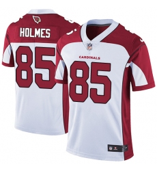Men's Nike Arizona Cardinals #85 Gabe Holmes White Vapor Untouchable Limited Player NFL Jersey