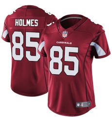 Women Nike Arizona Cardinals #85 Gabe Holmes Red Team Color Vapor Untouchable Limited Player NFL Jersey