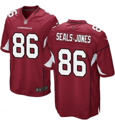 Men's Nike Arizona Cardinals #86 Ricky Seals-Jones Game Red Team Color NFL Jersey