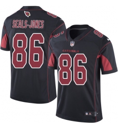 Men's Nike Arizona Cardinals #86 Ricky Seals-Jones Limited Black Rush Vapor Untouchable NFL Jersey