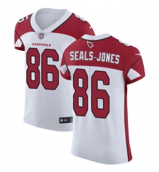 Men's Nike Arizona Cardinals #86 Ricky Seals-Jones White Vapor Untouchable Elite Player NFL Jersey