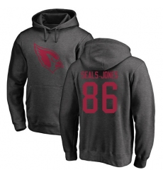 NFL Nike Arizona Cardinals #86 Ricky Seals-Jones Ash One Color Pullover Hoodie