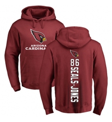 NFL Nike Arizona Cardinals #86 Ricky Seals-Jones Maroon Backer Pullover Hoodie