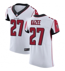 Men's Nike Atlanta Falcons #27 Damontae Kazee White Vapor Untouchable Elite Player NFL Jersey