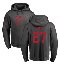 NFL Nike Atlanta Falcons #27 Damontae Kazee Ash One Color Pullover Hoodie
