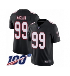 Men's Atlanta Falcons #99 Terrell McClain Black Alternate Vapor Untouchable Limited Player 100th Season Football Jersey