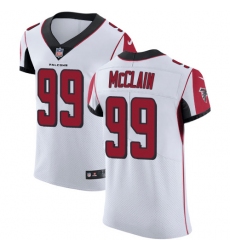 Men's Nike Atlanta Falcons #99 Terrell McClain White Vapor Untouchable Elite Player NFL Jersey