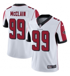 Men's Nike Atlanta Falcons #99 Terrell McClain White Vapor Untouchable Limited Player NFL Jersey