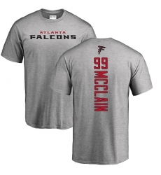 NFL Nike Atlanta Falcons #99 Terrell McClain Ash Backer T-Shirt