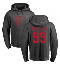 NFL Nike Atlanta Falcons #99 Terrell McClain Ash One Color Pullover Hoodie