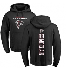 NFL Nike Atlanta Falcons #99 Terrell McClain Black Backer Pullover Hoodie