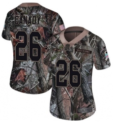 Women's Nike Baltimore Ravens #26 Maurice Canady Limited Camo Salute to Service NFL Jersey