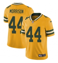 Men's Nike Green Bay Packers #44 Antonio Morrison Limited Gold Rush Vapor Untouchable NFL Jersey