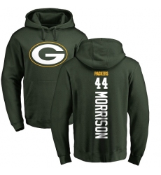 NFL Nike Green Bay Packers #44 Antonio Morrison Green Backer Hoodie