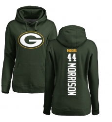 NFL Women's Nike Green Bay Packers #44 Antonio Morrison Green Backer Hoodie