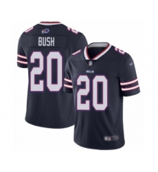 Women's Buffalo Bills #20 Rafael Bush Limited Navy Blue Inverted Legend Football Jersey