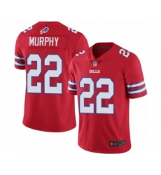 Men's Buffalo Bills #22 Marcus Murphy Limited Red Rush Vapor Untouchable Football Jersey