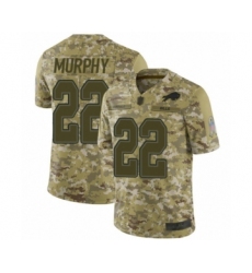 Youth Buffalo Bills #22 Marcus Murphy Limited Camo 2018 Salute to Service Football Jersey