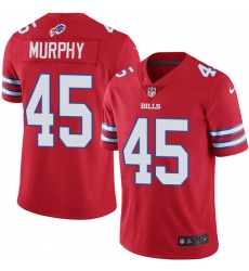 Youth Nike Buffalo Bills #45 Marcus Murphy Limited Red Rush Vapor Untouchable NFL Jersey