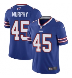 Youth Nike Buffalo Bills #45 Marcus Murphy Royal Blue Team Color Vapor Untouchable Limited Player NFL Jersey