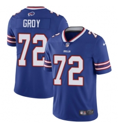 Youth Nike Buffalo Bills #72 Ryan Groy Royal Blue Team Color Vapor Untouchable Limited Player NFL Jersey