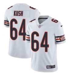 Youth Nike Chicago Bears #64 Eric Kush White Vapor Untouchable Limited Player NFL Jersey