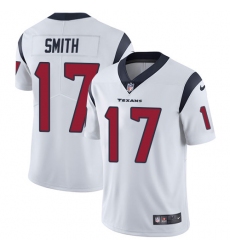 Men's Nike Houston Texans #17 Vyncint Smith White Vapor Untouchable Limited Player NFL Jersey