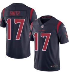 Youth Nike Houston Texans #17 Vyncint Smith Limited Navy Blue Rush Vapor Untouchable NFL Jersey