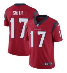 Youth Nike Houston Texans #17 Vyncint Smith Red Alternate Vapor Untouchable Limited Player NFL Jersey