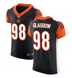 Men's Nike Cincinnati Bengals #98 Ryan Glasgow Black Team Color Vapor Untouchable Elite Player NFL Jersey