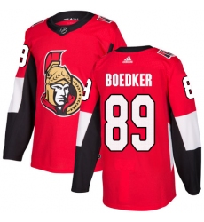 Youth Adidas Ottawa Senators #89 Mikkel Boedker Premier Red Home NHL Jersey