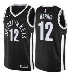 Youth Nike Brooklyn Nets #12 Joe Harris Swingman Black NBA Jersey - City Edition