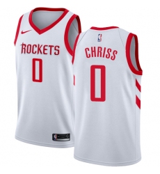 Youth Nike Houston Rockets #0 Marquese Chriss Swingman White NBA Jersey - Association Edition