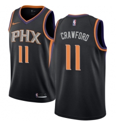 Women's Nike Phoenix Suns #11 Jamal Crawford Swingman Black NBA Jersey Statement Edition