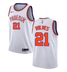 Women's Nike Phoenix Suns #21 Richaun Holmes Swingman White NBA Jersey - Association Edition