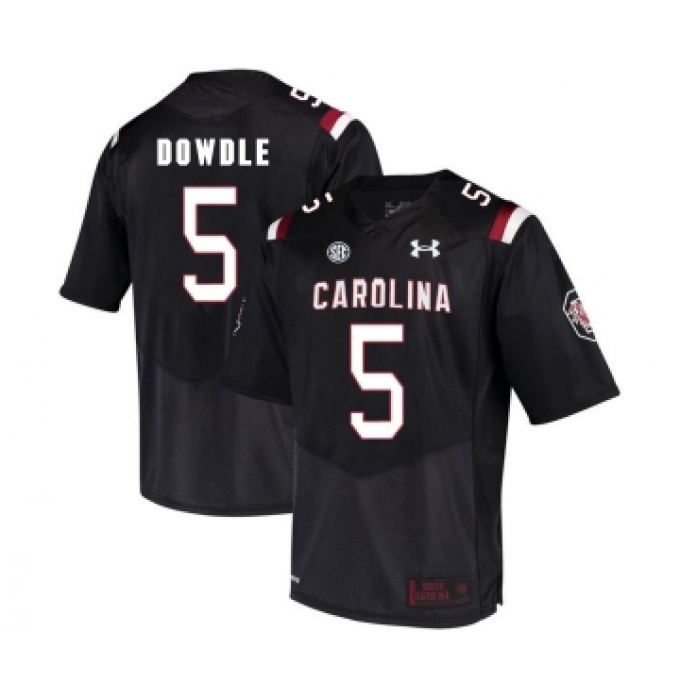 South Carolina Gamecocks 5 Rico Dowdle Black College Football Jersey