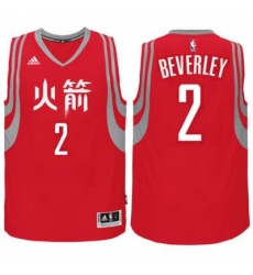 adidas Houston Rockets #2 Patrick Beverley Red Chinese New Year Swingman Jersey