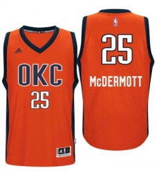Men's Oklahoma City Thunder #25 Doug McDermott adidas Orange Player Swingman Jersey