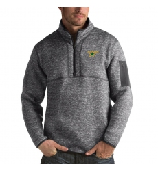 Men's Dallas Stars Antigua Fortune Quarter-Zip Pullover Jacket Black