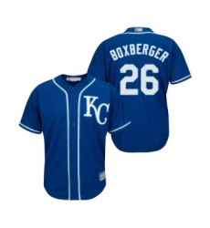 Youth Kansas City Royals #26 Brad Boxberger Replica Blue Alternate 2 Cool Base Baseball Jersey