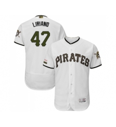Men's Pittsburgh Pirates #53 Melky Cabrera Authentic Black Team Logo Fashion Cool Base Baseball Jersey