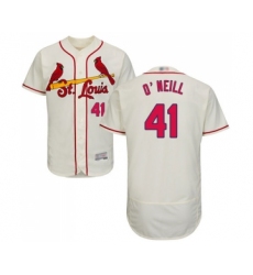 Men's St. Louis Cardinals #41 Tyler O Neill Cream Alternate Flex Base Authentic Collection Baseball Jersey