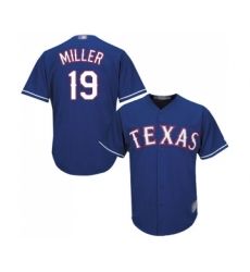 Youth Texas Rangers #19 Shelby Miller Replica Royal Blue Alternate 2 Cool Base Baseball Jersey